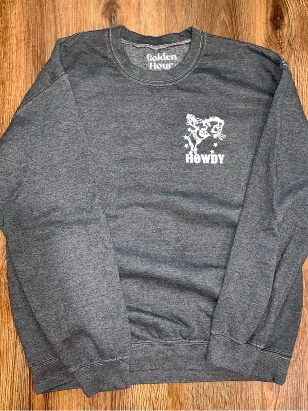 PacSun x Golden Hour Howdy Cowboy Crewneck Sweatshirt